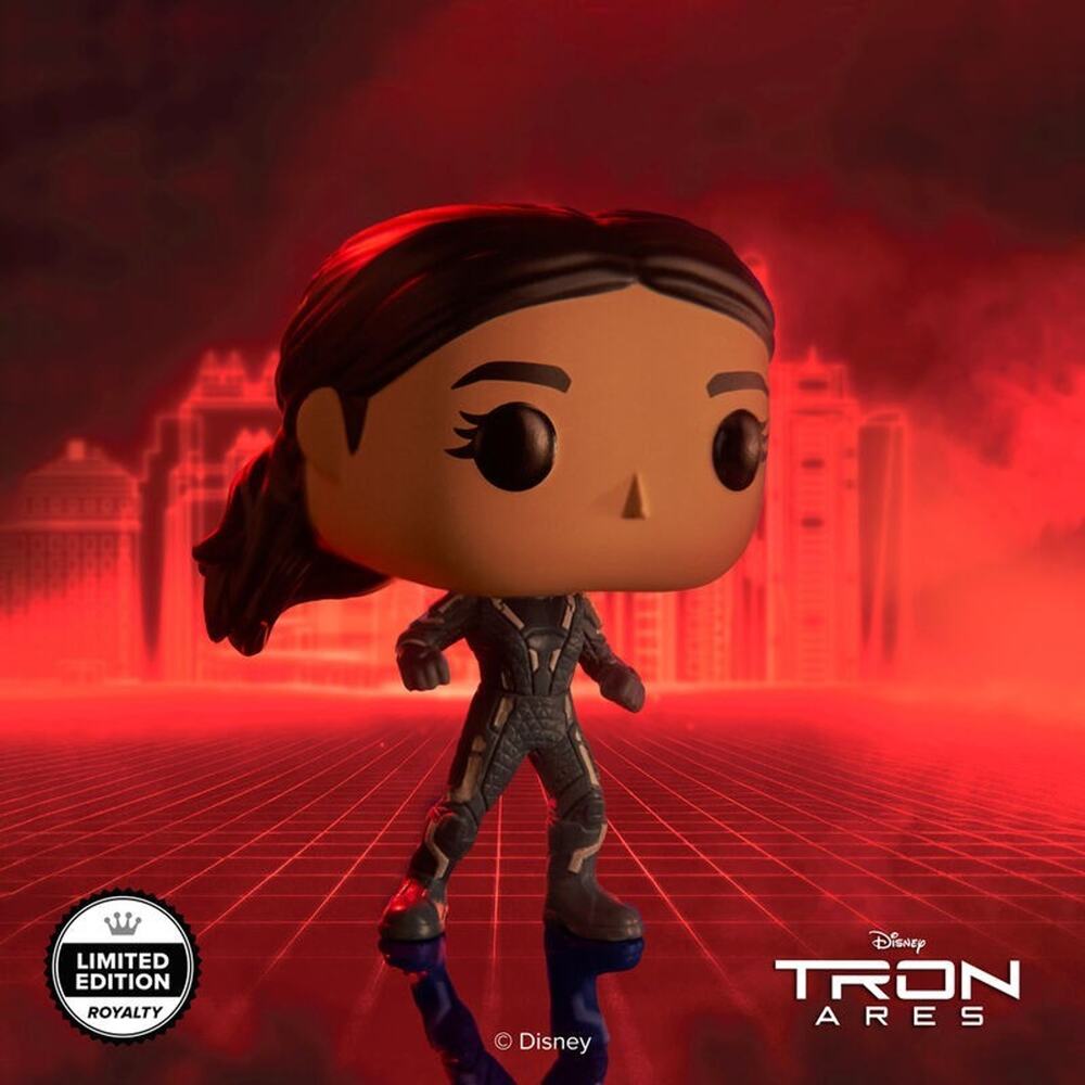 ON HAND - FUNKO POP! EVE KIM (GLOW) (TRON: ARES) W/ POP PROTECTOR LIMITED 3500